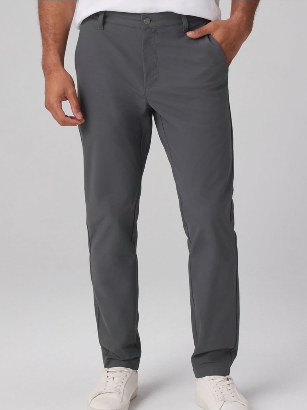Fabletics The Don Trouser (Slim Fit) - Gray